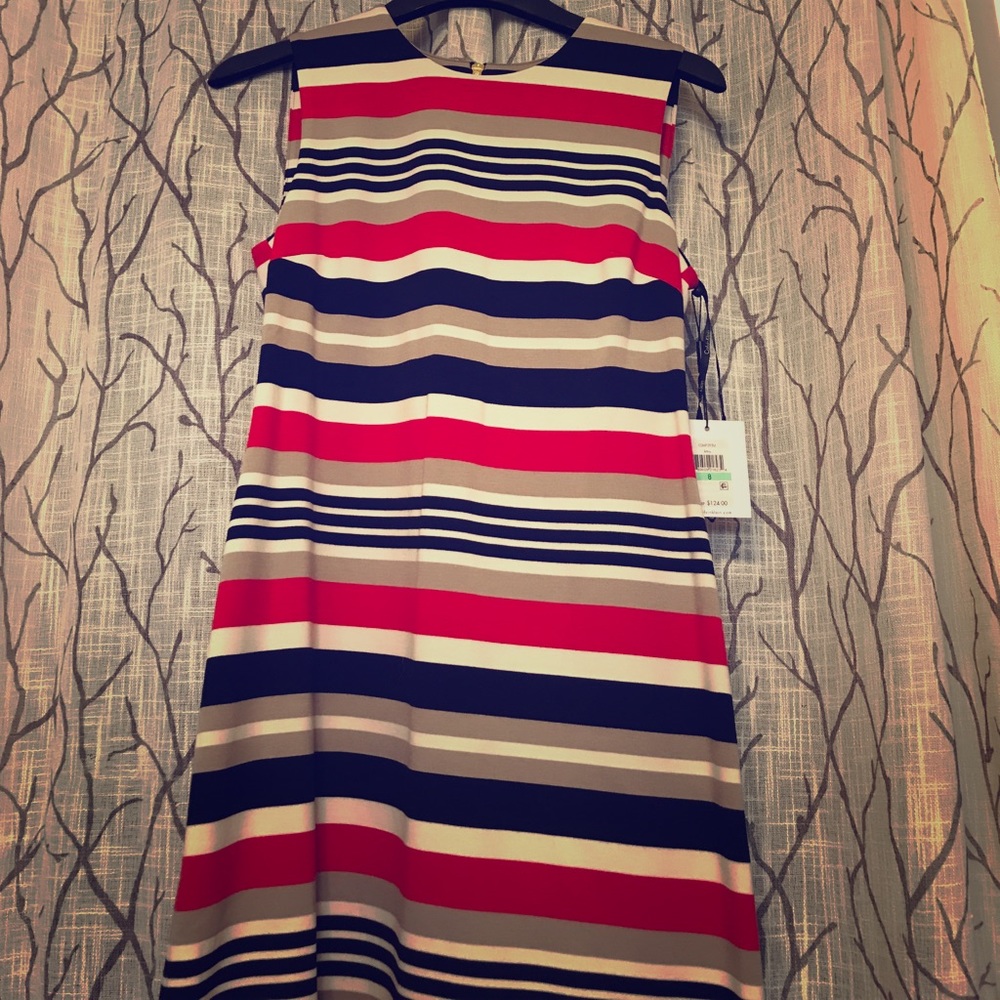 Calvin Klein striped dress