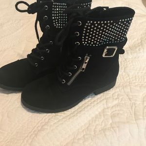 PIPER Girls Combat Boots