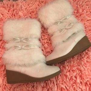 Girls Fur Boots- PIPER