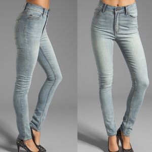 Cheap Monday Second Skin Jeans in Backstage Blue