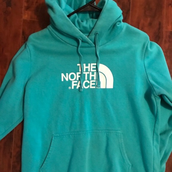 The North Face Tops - The North Face Teal Hoodie