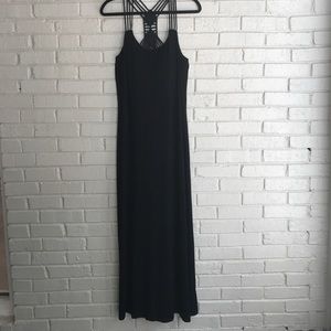 Strappy Black Cynthia Rowley Maxi Dress