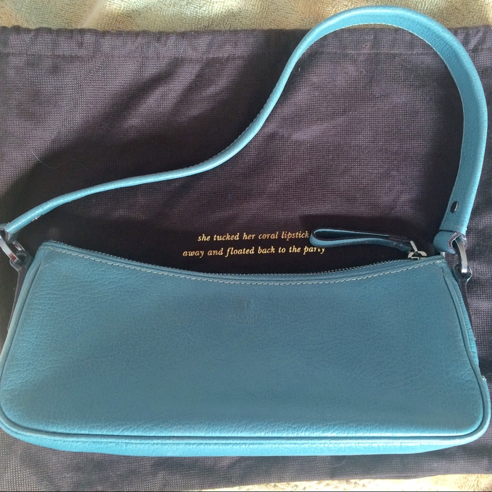 KATE SPADE gorgeous teal bag