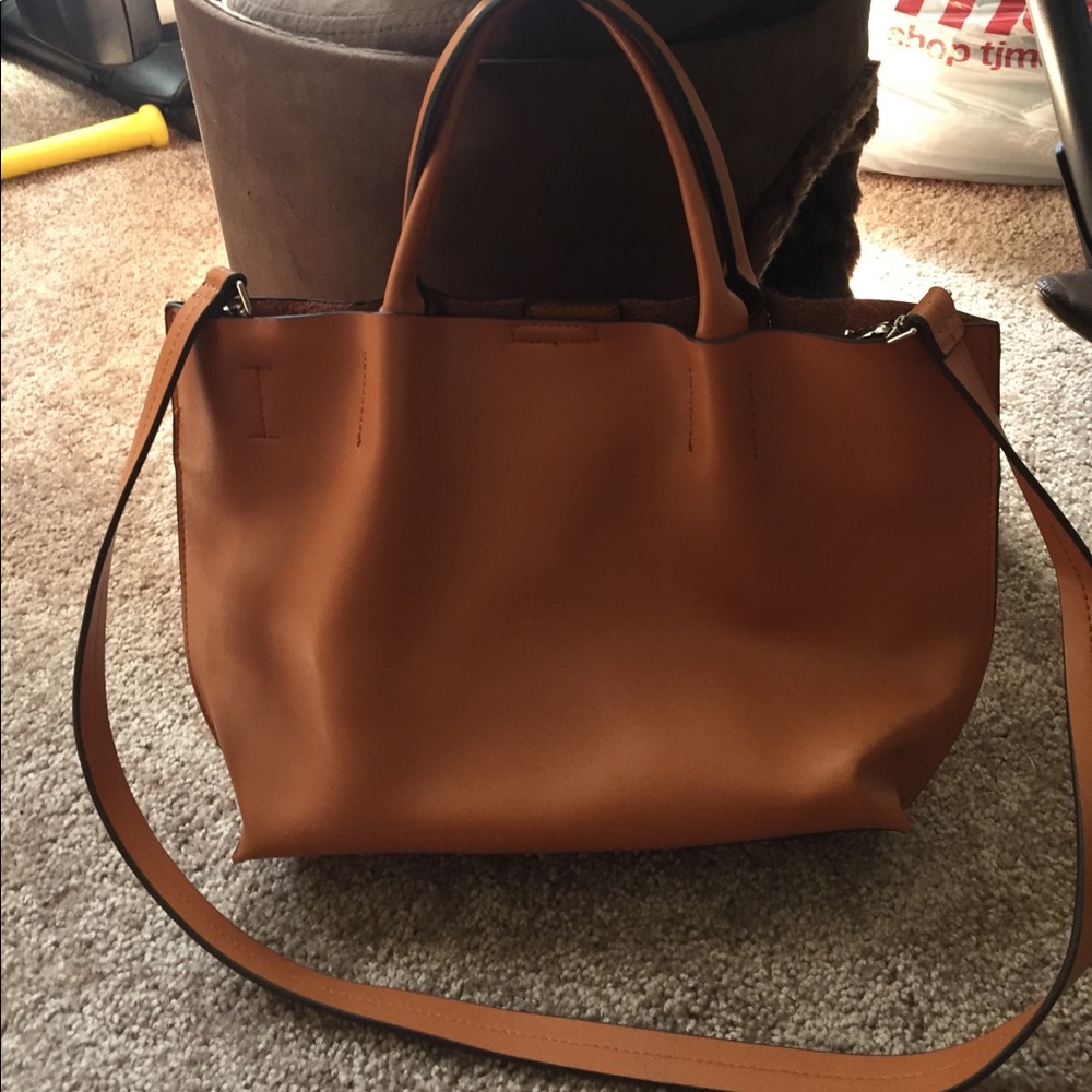Co lab leather bag
