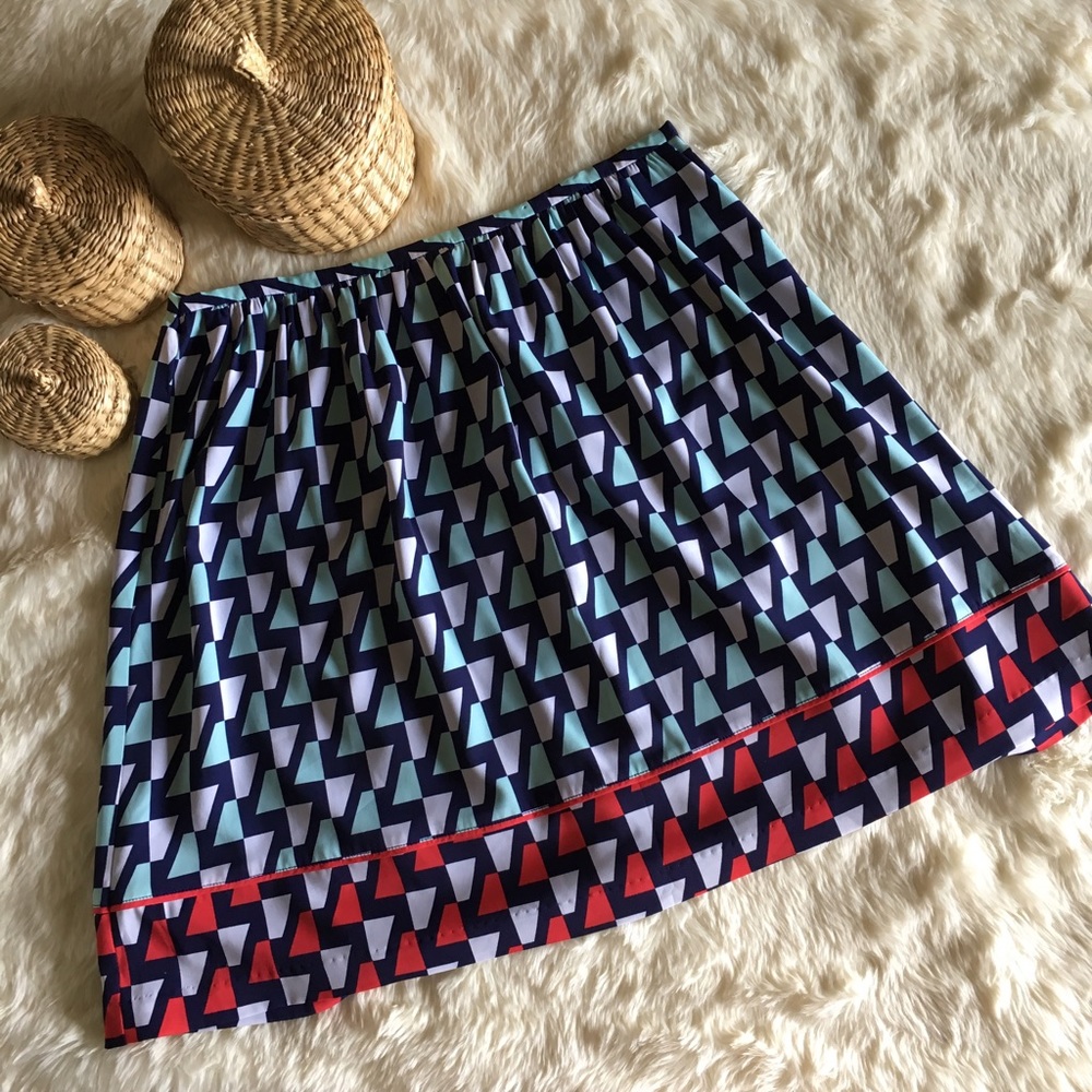 🌺Tommy Hilfiger Colorblock Pattered Skirt🌺