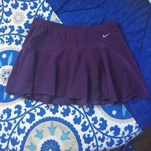 Nike Deep Purple Dri-Fit Athletic Skirt