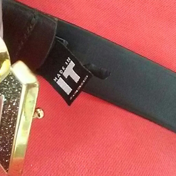 Versace brown belt w/ VJC buckle main image 4