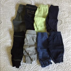 NEWBORN pants - SET OF 8