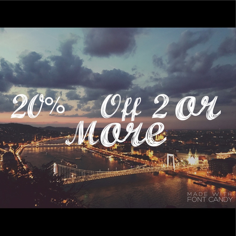 20% off bundles 💕