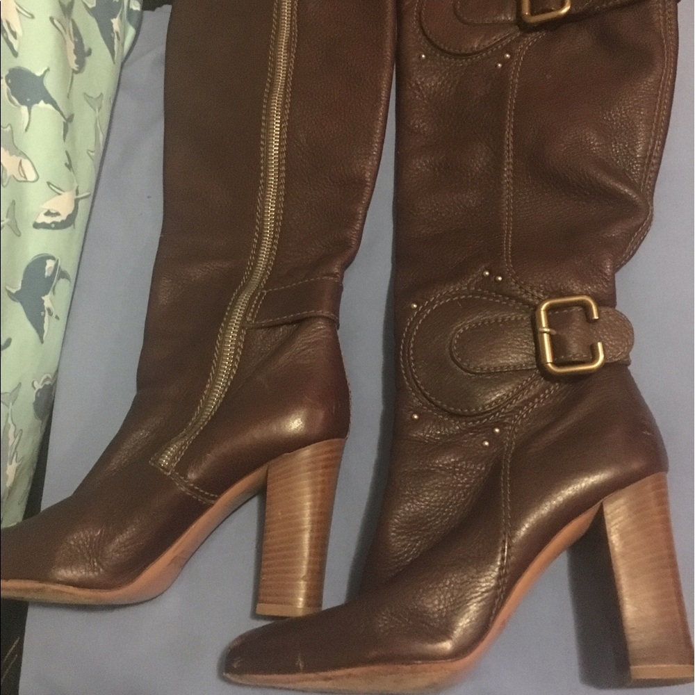 Chloe' leather boots
