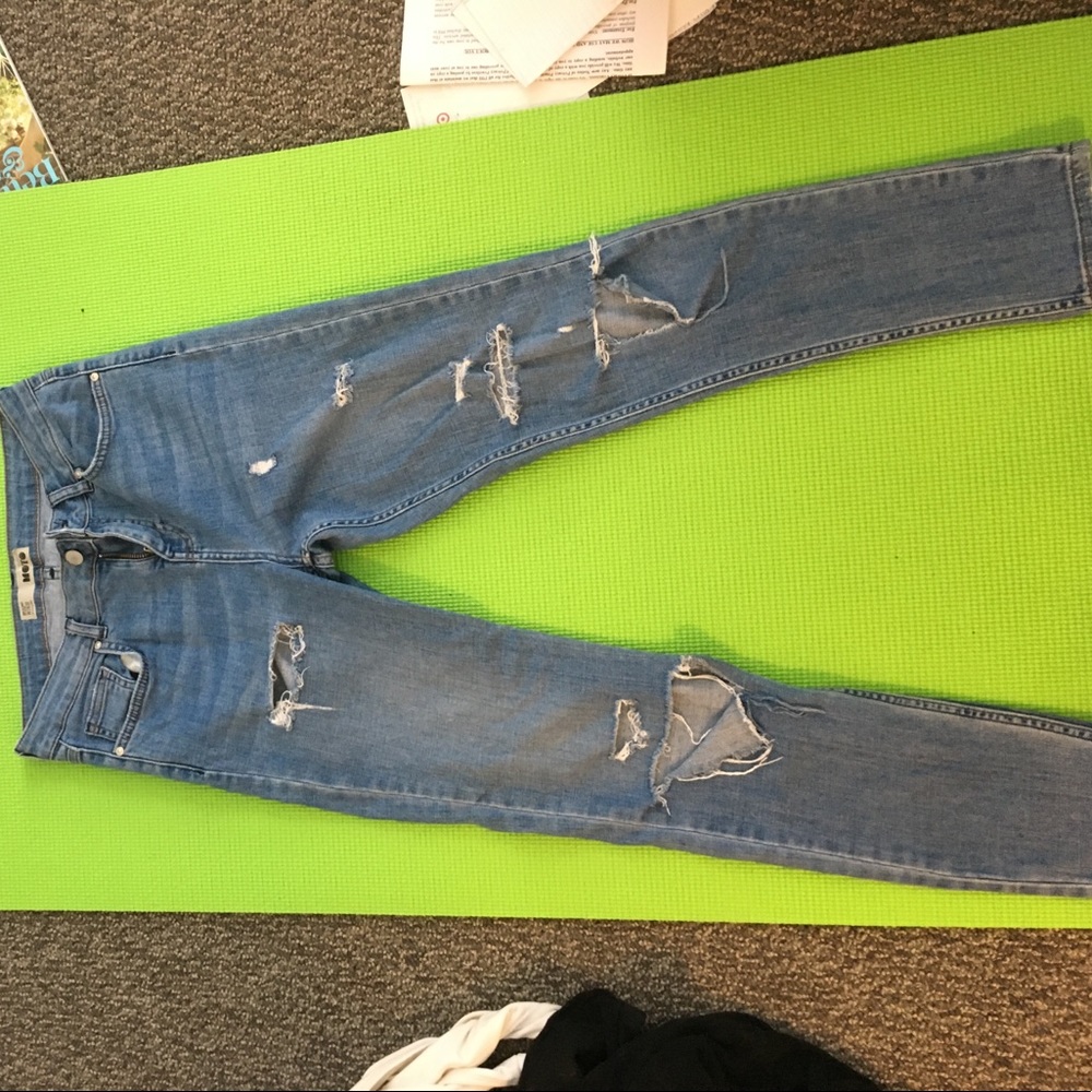 TopShop Distressed Denim
