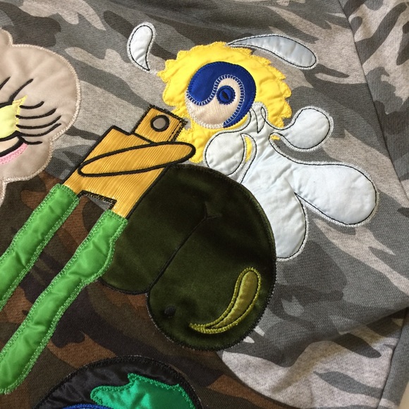 ❌SOLD❌ Marc Jacobs Julie Verhoeven Camo Sweatshirt - Picture 5 of 8