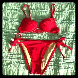 Victoria's Secret red bikini