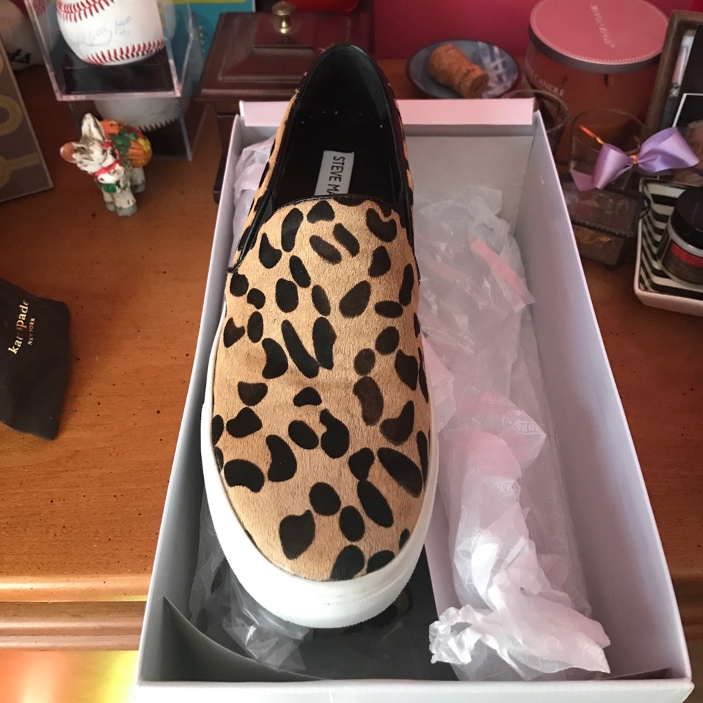 Steve Madden Leopard Sneakers