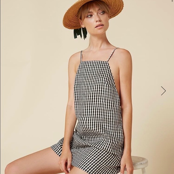 SOLD 🚫 Reformation Linnea Dress Gingham - Picture 4 of 5