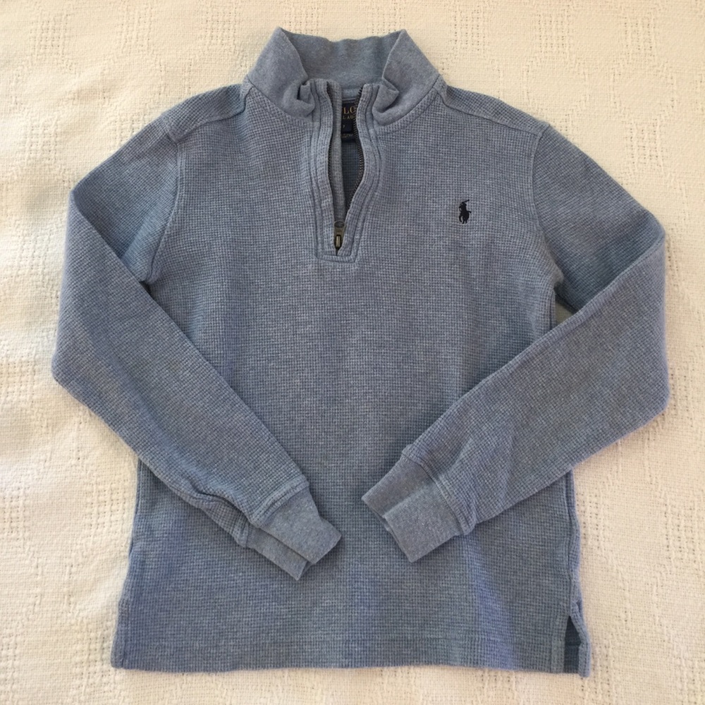 Polo Ralph Lauren Long Sleeve Knit Zipper Top