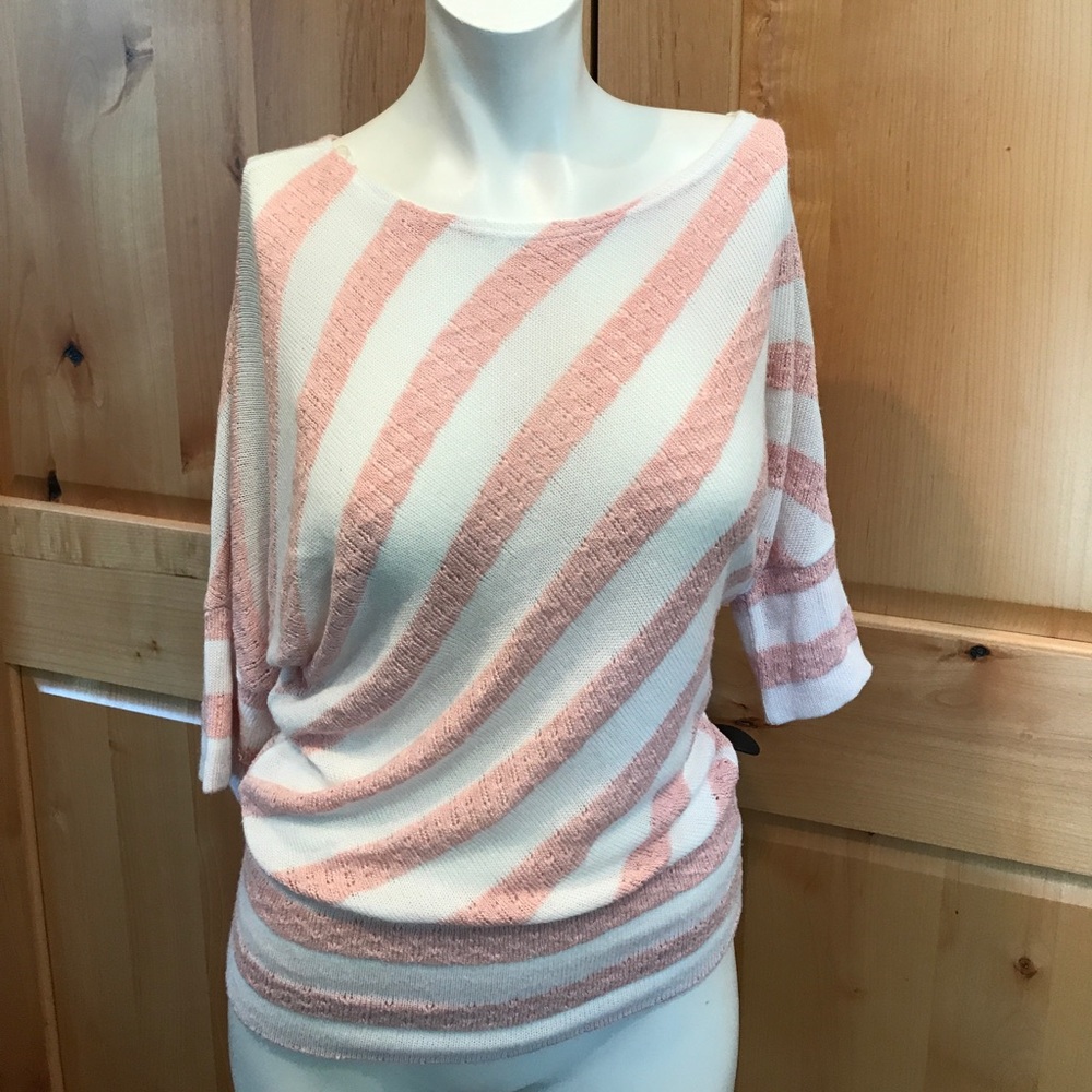 Dolman sleeve knit top