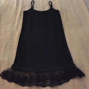 Black lace Cami extender