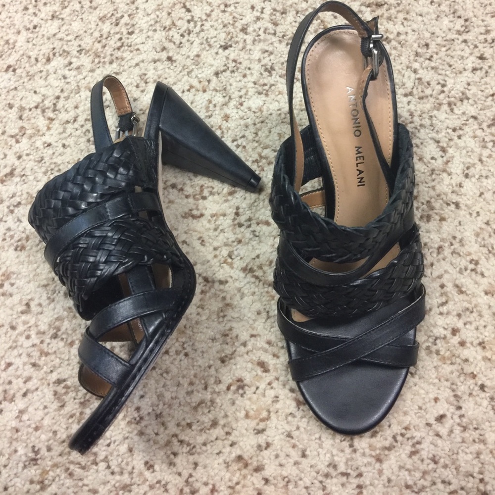 Antonio Melani black sandals