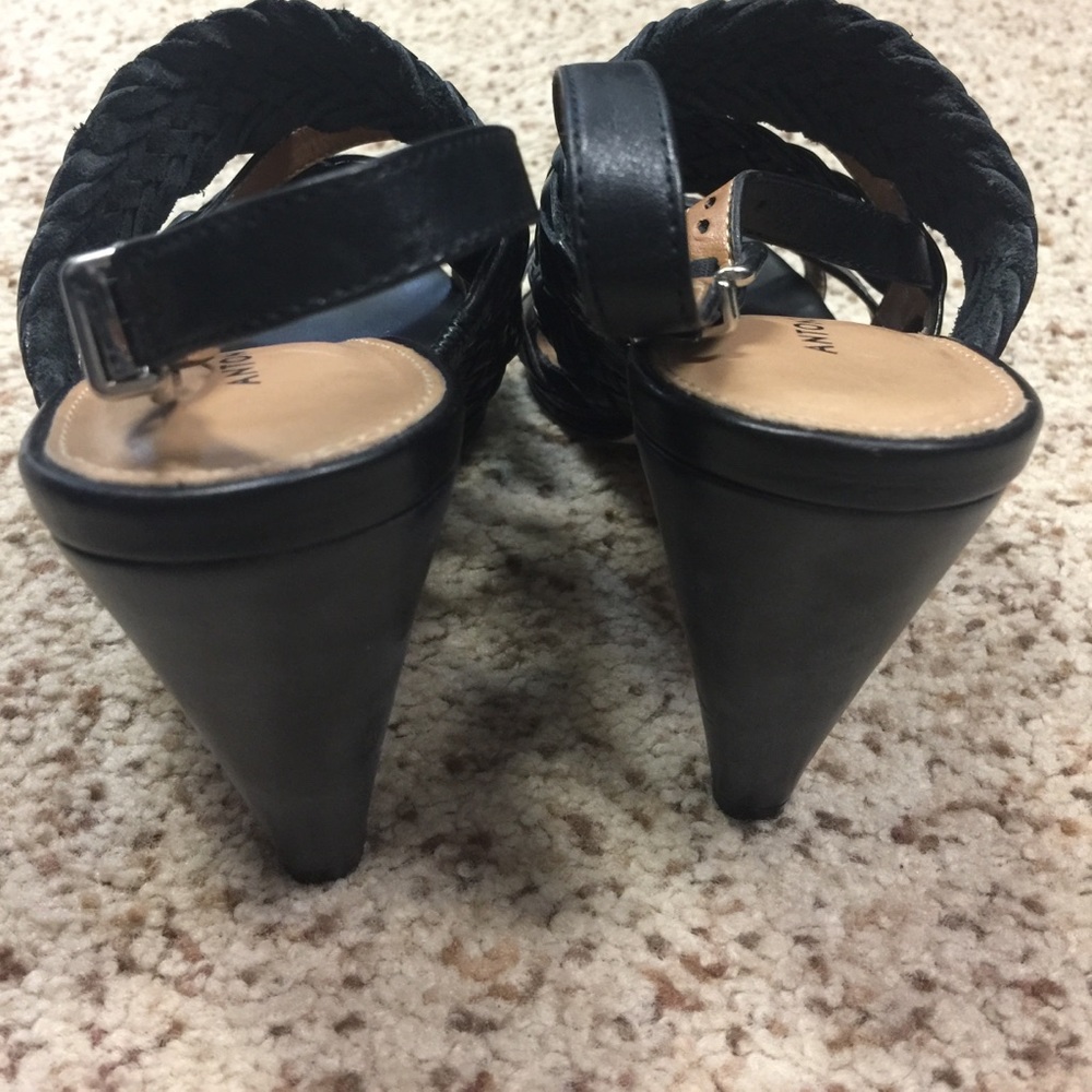 Antonio Melani black sandals - Picture 4 of 4
