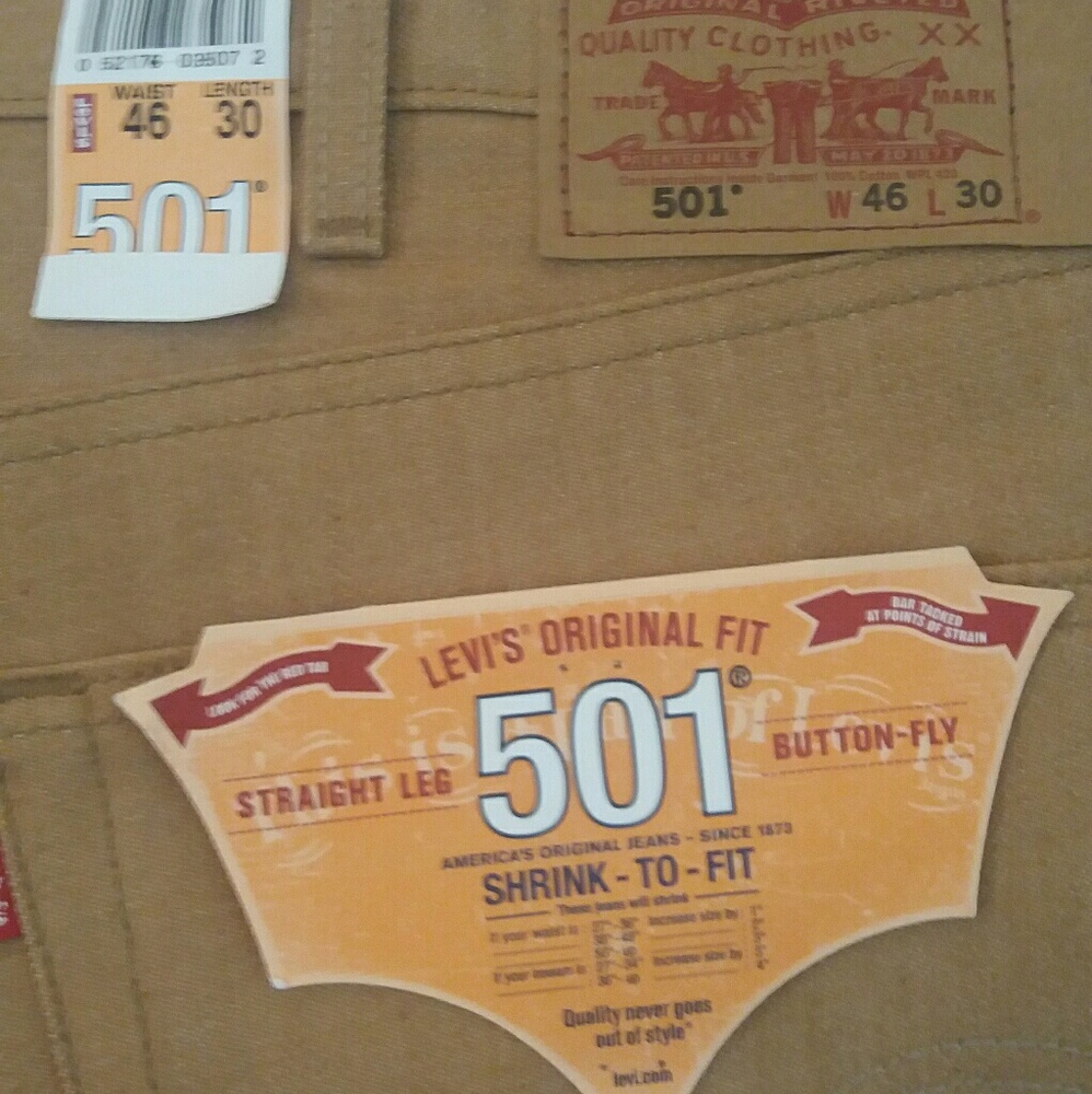 Levi's 501 Jeans Brand New w/tags.