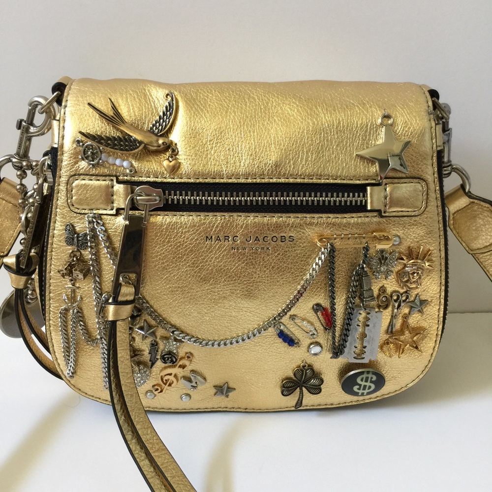 🌹 HOLD for @zebraboots MJ Charms & Trinket Bag