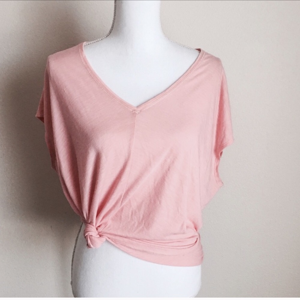 White House Black Market pink tee