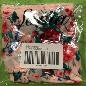 BNWT Soma Enticing High Leg Brief