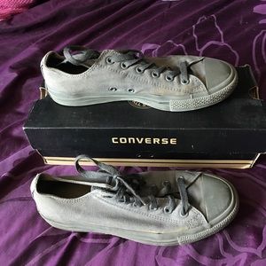Grey Converse