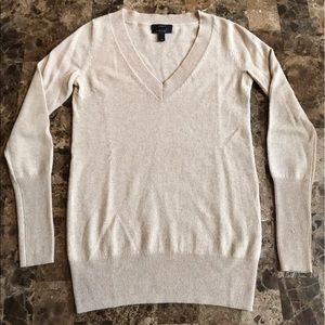 JCrew Italian cashmere V neck sweater size XXS