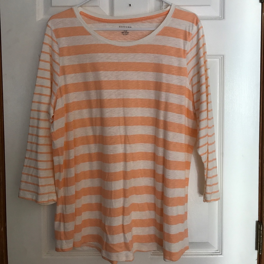 Sonoma 3/4 sleeve top