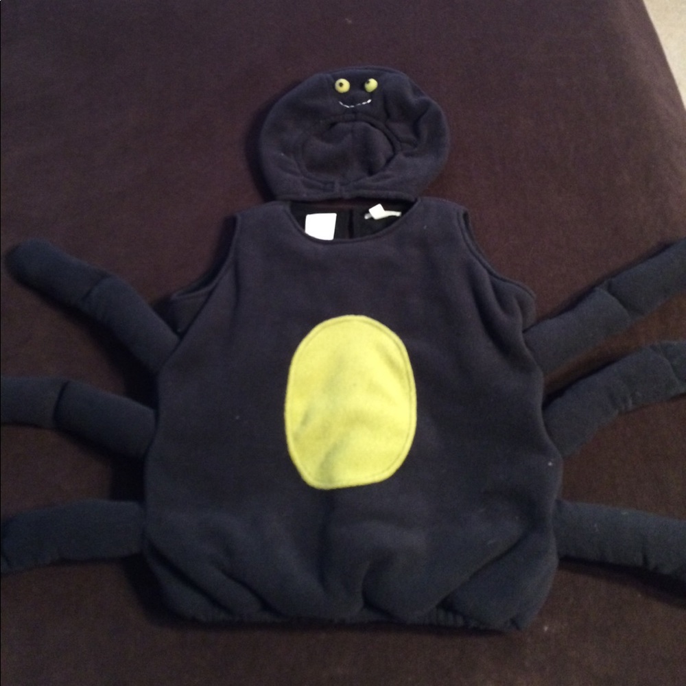 Pottery barn spider costume. Size 4-6
