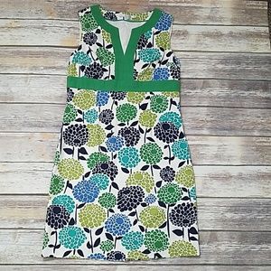 Boden sleeveless hydrangea print dress 10R US