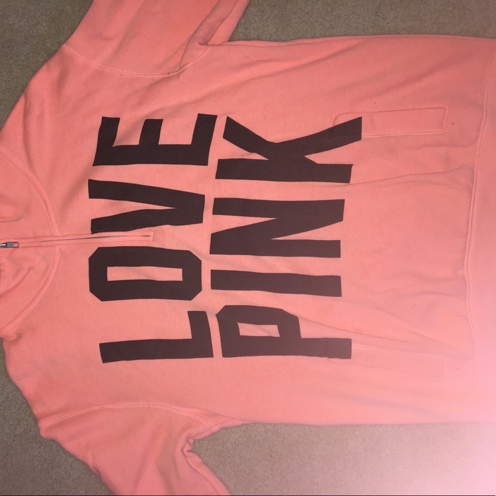 Victoria Secret Pink Half Zip Size XS