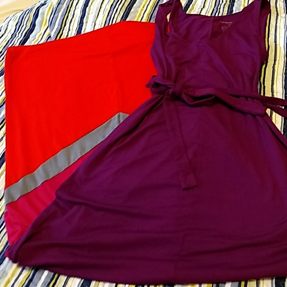 Maternity maxi dress