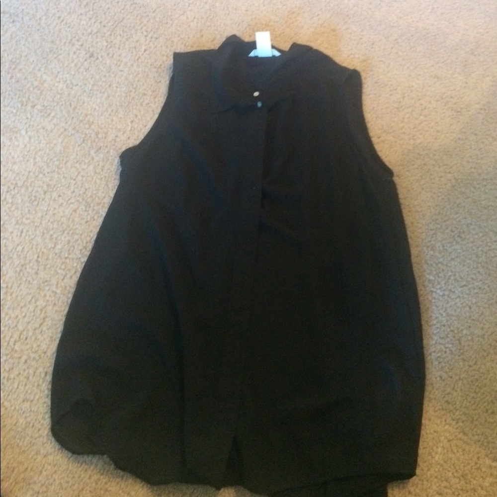 H&M black blouse