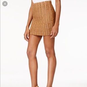 GUESS faux leather skirt