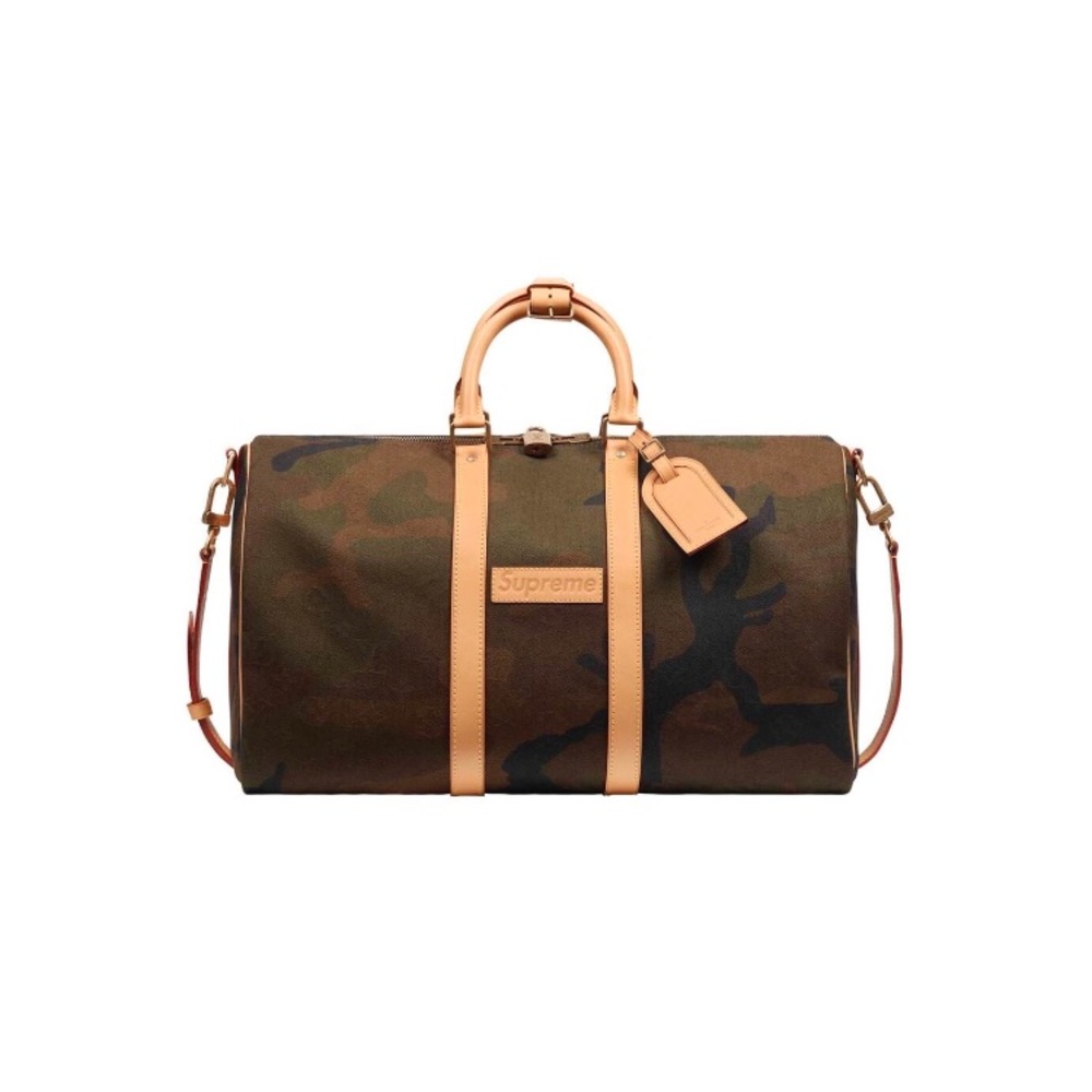 Louis Vuitton x Supreme Travel Keepall Bag