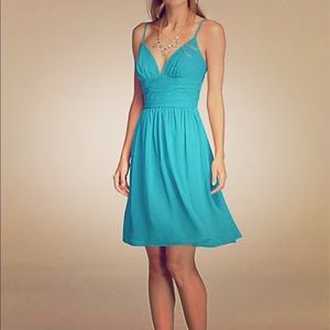 David's Bridal bridesmaid dress in Malibu