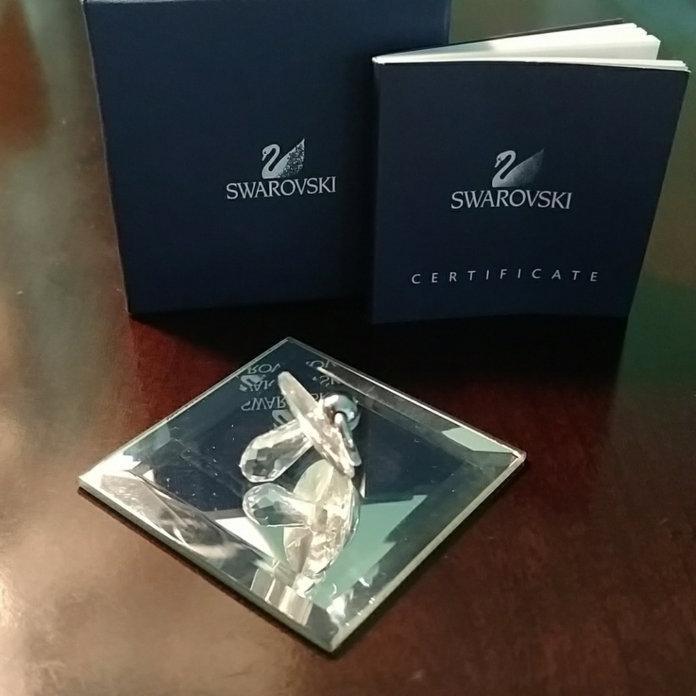 Swarovski Crystal Baby Pacifier with stand