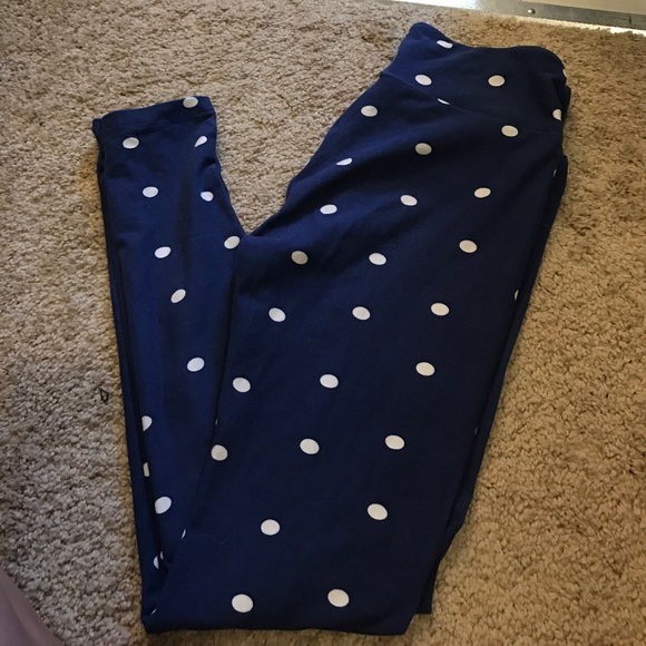 LuLaRoe Pants - Lularoe polka dot leggings