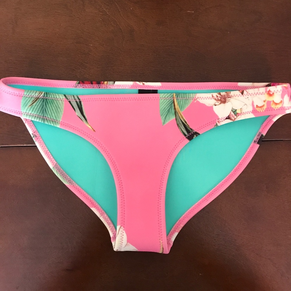 Triangl floral bikini bottoms
