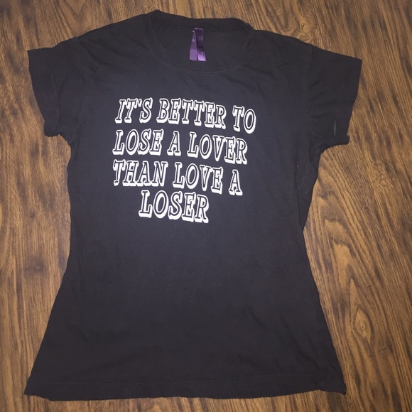 Taunt Tops - It's Better to Lose A Lover Than Love A Loser