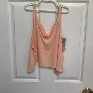 Peach Asos crop top