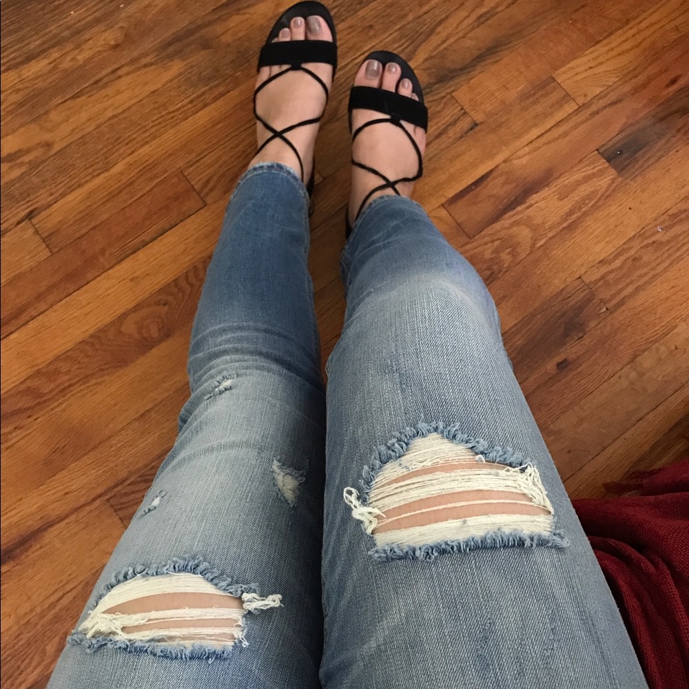 Distressed Jeans