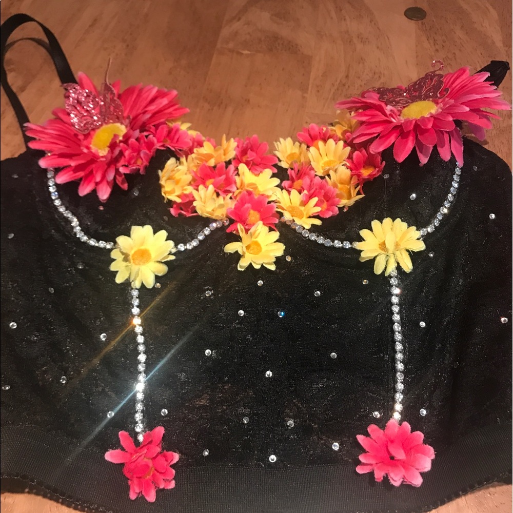 Daisy Rave Top + Headband