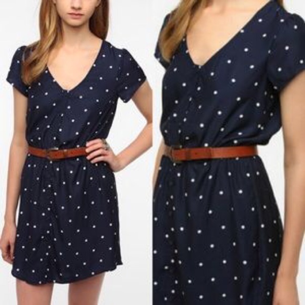 Kimchi Blue Polka Dot Dress