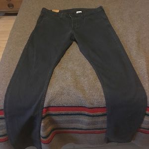 Skinny Low Waist dark gray jeans