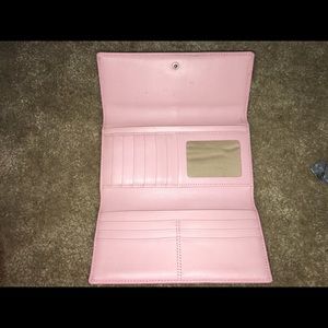 Powder Pink Coach Wallet!