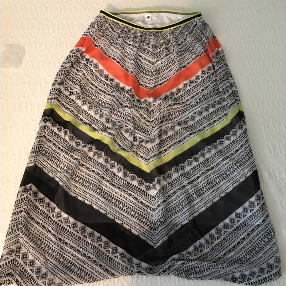 Tribal long skirt